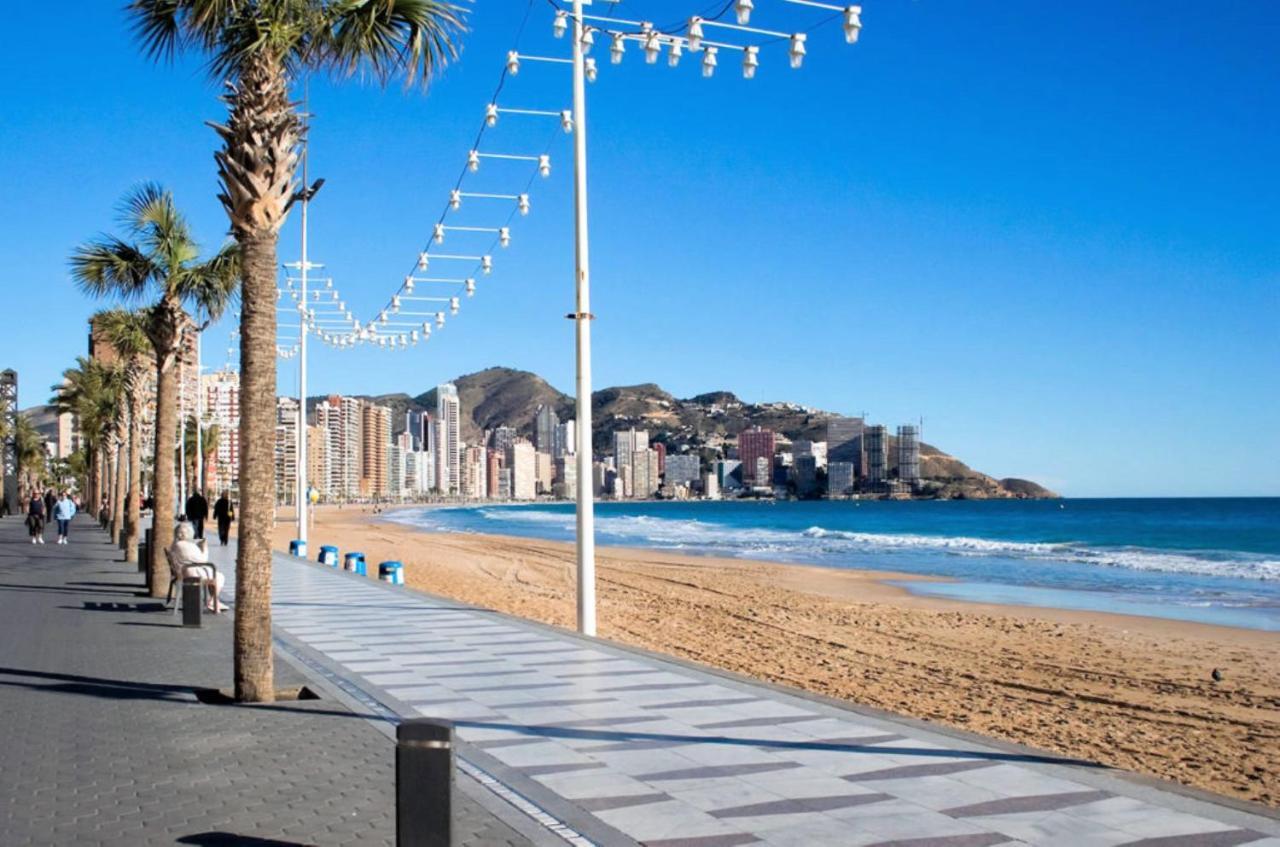 Seafront Luxury Levante Beach / Primera Linea Playa Levante بينايدورم المظهر الخارجي الصورة